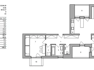 Pronájem bytu 3+kk, Nymburk, K Lesu, 88 m2