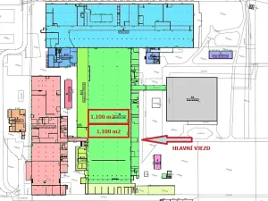 Pronájem skladu, Louny, Postoloprtská, 2200 m2