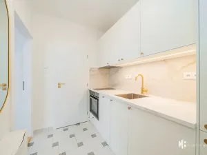 Pronájem bytu 1+kk, Praha - Vinohrady, Hradecká, 26 m2