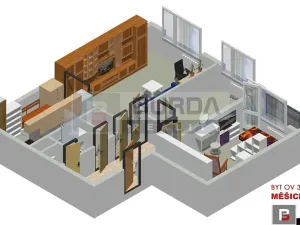 Prodej bytu 3+1, Měšice, 68 m2