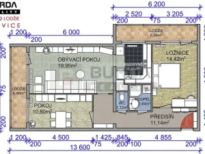 Prodej bytu 3+1, Neratovice, Na Skalkách, 81 m2