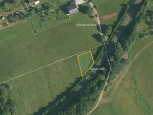 Prodej zahrady, Osíčko, 428 m2