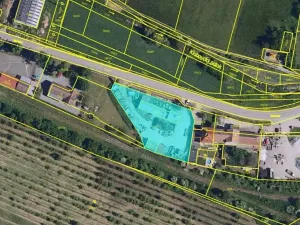 Prodej komerčního pozemku, Klobouky u Brna, Nádražní, 2124 m2