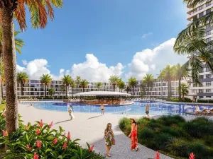 Prodej bytu 2+kk, Trikomo, Kypr, 50 m2