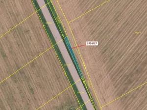 Dražba pozemku, Březník, 86 m2