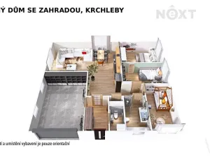 Prodej rodinného domu, Krchleby, 110 m2