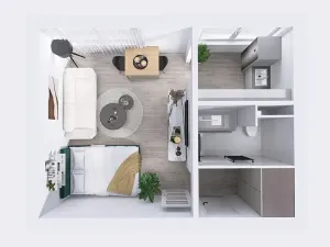 Prodej bytu 1+1, Hradec Králové, Vachkova, 27 m2