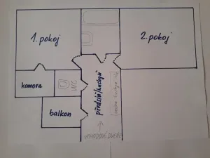 Pronájem pokoje, Praha - Holešovice, 48 m2