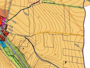 Dražba pozemku, Cebiv, 6401 m2
