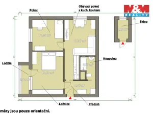 Prodej bytu 2+1, Karlovy Vary - Drahovice, Anglická, 55 m2