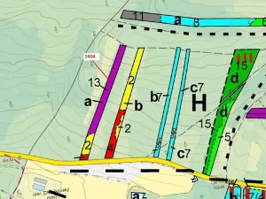 Dražba lesa, Jesenice, 4076 m2