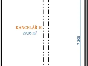 Pronájem kanceláře, Blansko, Na Brankách, 29 m2