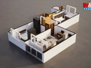 Pronájem bytu 2+1, Česká Lípa, 5. května, 59 m2