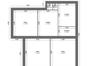Prodej bytu 3+1, Prostějov, Puškinova, 105 m2