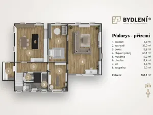 Prodej rodinného domu, Chabařovice, 339 m2