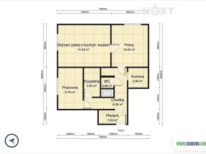 Pronájem bytu 3+kk, Šumperk, J. z Poděbrad, 47 m2