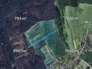 Prodej podílu pole, Nová Dědina, 2232 m2