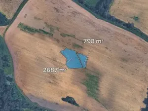 Prodej podílu pole, Veselí nad Lužnicí, 435 m2