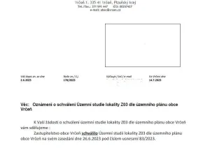 Prodej pozemku pro bydlení, Vrčeň, 13327 m2