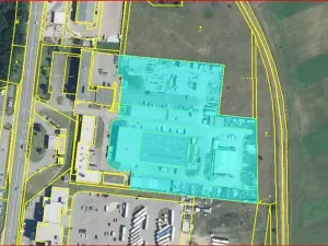 Pronájem výrobních prostor, Hodonín, Brněnská, 2574 m2