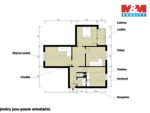 Prodej bytu 3+1, Žlutice, Pod Strání, 75 m2