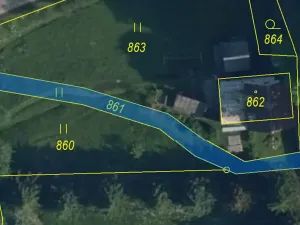 Prodej louky, Český Dub, 437 m2