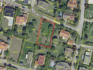 Prodej pozemku pro bydlení, Praha - Újezd nad Lesy, Chotouchovská, 1392 m2