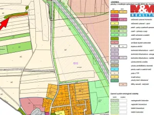 Prodej pole, Všestudy, 1355 m2