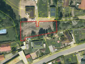 Prodej pozemku pro bydlení, Tábor, Družstevní, 1117 m2