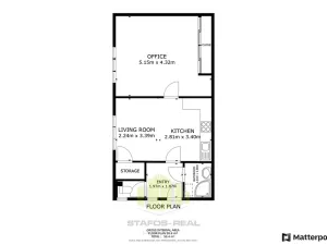 Pronájem bytu 2+kk, Olomouc, Charkovská, 48 m2