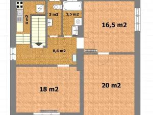 Prodej rodinného domu, Praha - Modřany, Pod sady, 74 m2