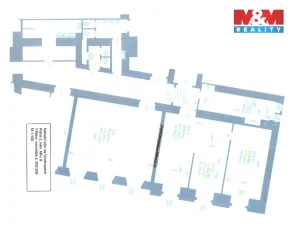 Pronájem kanceláře, Praha - Vinohrady, náměstí Míru, 74 m2