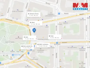 Pronájem kanceláře, Praha - Vinohrady, náměstí Míru, 74 m2