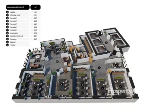 Pronájem kanceláře, Brno - Štýřice, Pražákova, 240 m2