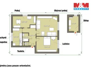 Prodej bytu 3+1, Žihle, 72 m2