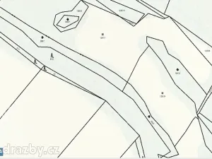 Dražba pozemku, Sušice, 4383 m2