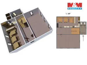 Prodej chaty, Loučná pod Klínovcem - Háj, 285 m2