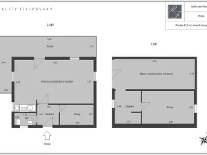 Prodej chaty, Orlík nad Vltavou, 88 m2