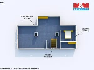 Prodej rodinného domu, Zbiroh, Bezručova, 77 m2