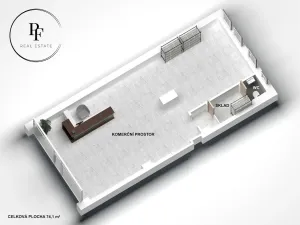 Pronájem obchodního prostoru, Praha - Holešovice, Ortenovo náměstí, 74 m2