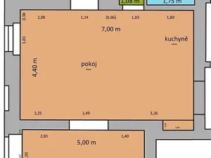 Pronájem bytu 2+kk, Liberec - Liberec I-Staré Město, Gorkého, 73 m2