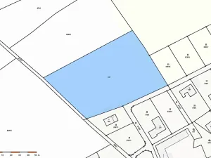 Dražba pozemku pro bydlení, Loket, 7909 m2