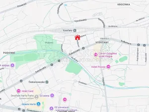 Pronájem bytu 1+kk, Praha - Vysočany, Pešlova, 41 m2