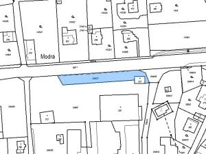 Pronájem komerčního pozemku, Jílové - Modrá, 727 m2