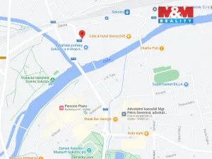 Pronájem bytu 1+1, Sokolov, Nádražní, 45 m2