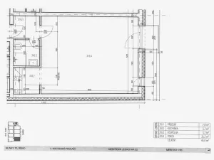 Pronájem bytu 1+kk, Brno, Hlinky, 44 m2