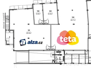 Pronájem obchodního prostoru, Chomutov, Žižkovo náměstí, 270 m2