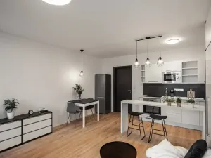 Pronájem bytu 1+kk, Praha - Hlubočepy, Vítové, 30 m2
