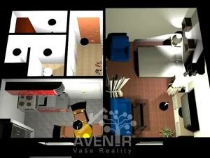 Prodej bytu 1+1, Desná, Krátká, 32 m2