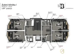 Pronájem ordinace, Praha - Vinoř, Mladoboleslavská, 97 m2
